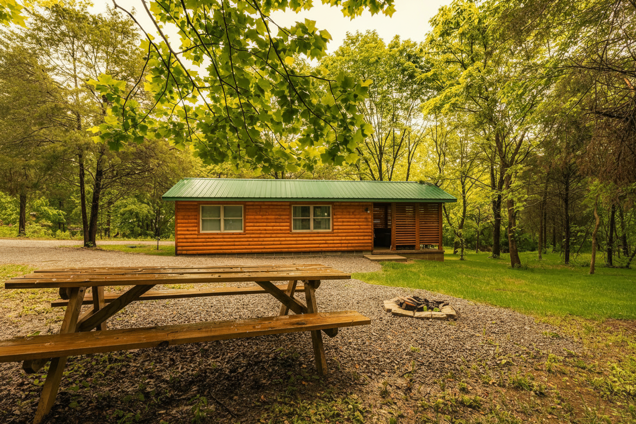 Cabin 7 — quiet couples cabin in Shawnee National Forest
